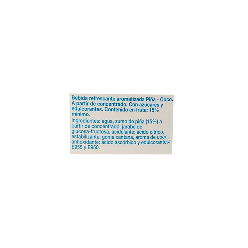 Jugo de piña y coco Santa Isabel (1 L) - Miniatura 3