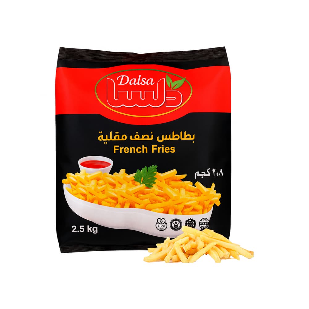 Papas pre-fritas Dalsa (2.5 kg / 5.5 lb) - Imagen 1