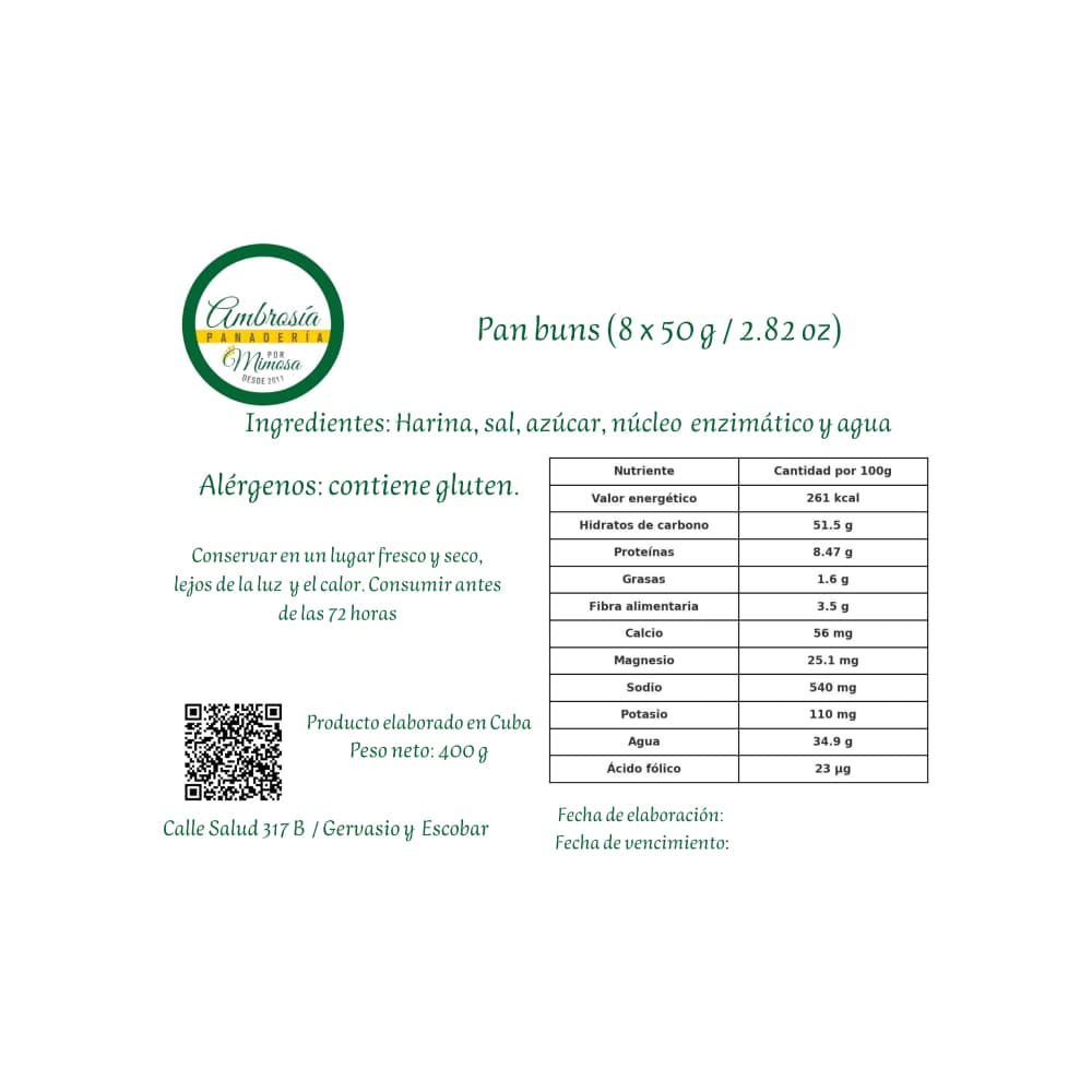 Pan buns (24 x 50 g / 1.76 oz) - Miniatura 3