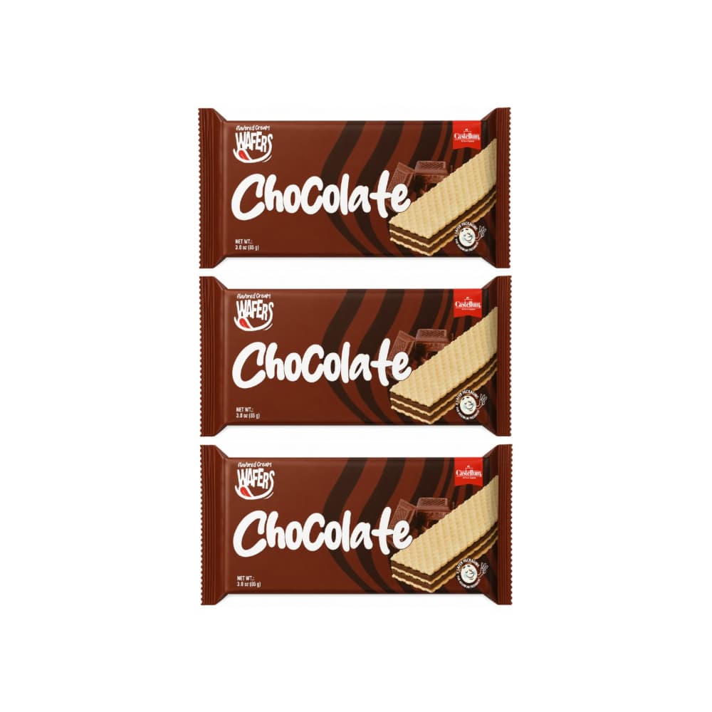 Sorbeto de vainilla con crema de chocolate Castellum (3 x 85 g / 3 oz) - Miniatura 1