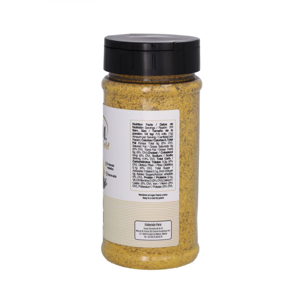Sazón sabor limón con pimienta KDM Gold (390 g / 13.76 oz) - Miniatura 2