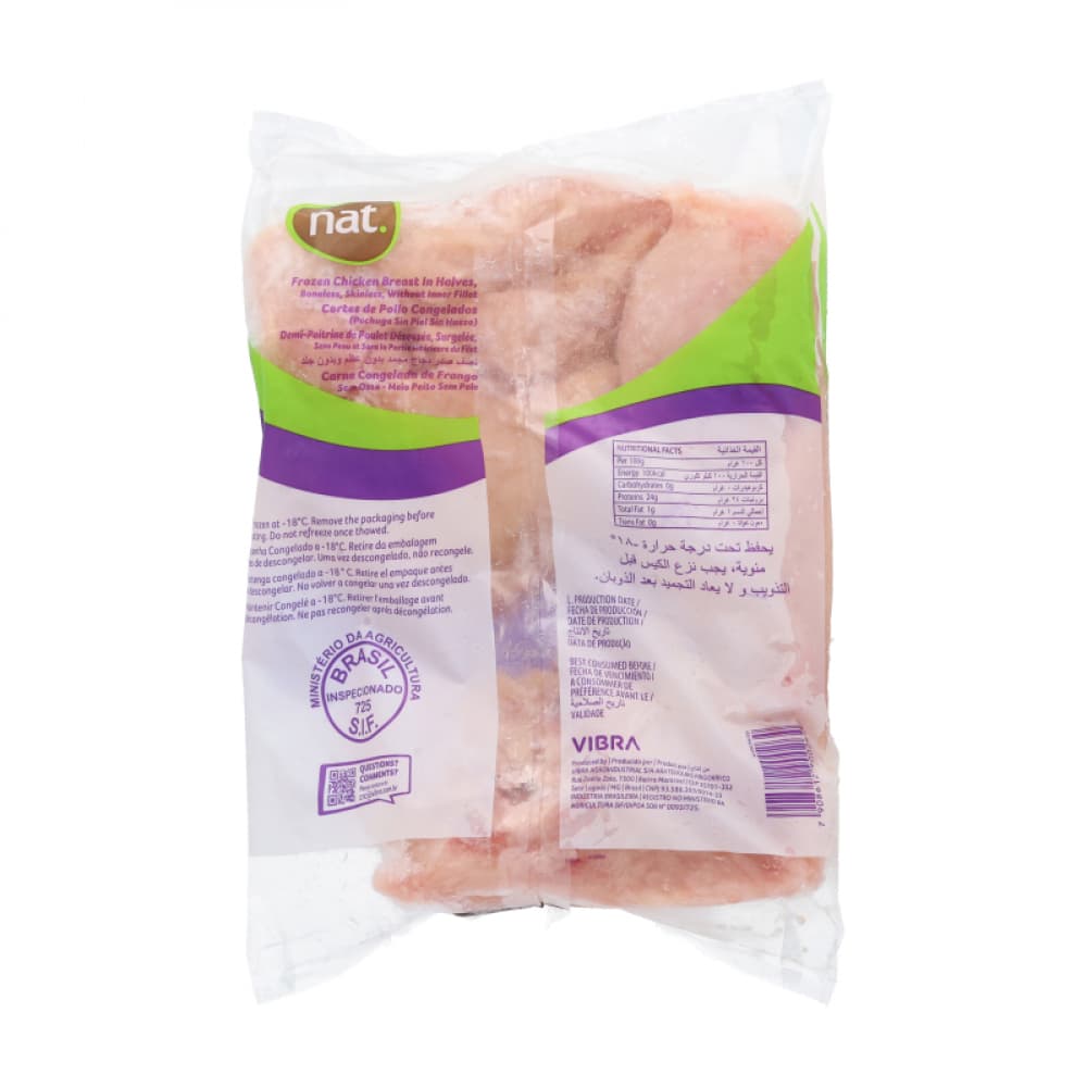Pechuga de pollo sin piel y sin hueso Nat (2 kg / 4.4 lb) - Miniatura 4