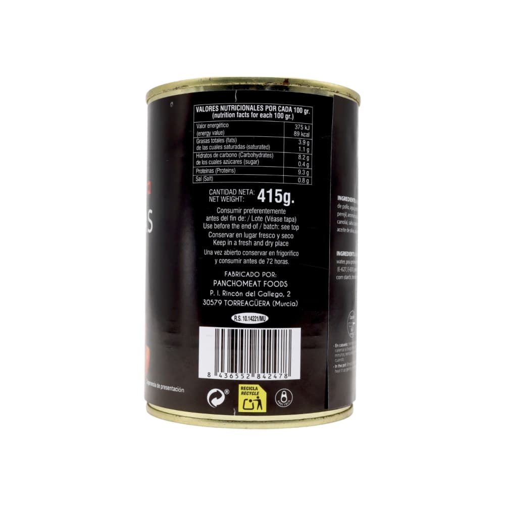 Albóndigas de pollo Martínez Campera (415 g / 14.64 oz) - Miniatura 2