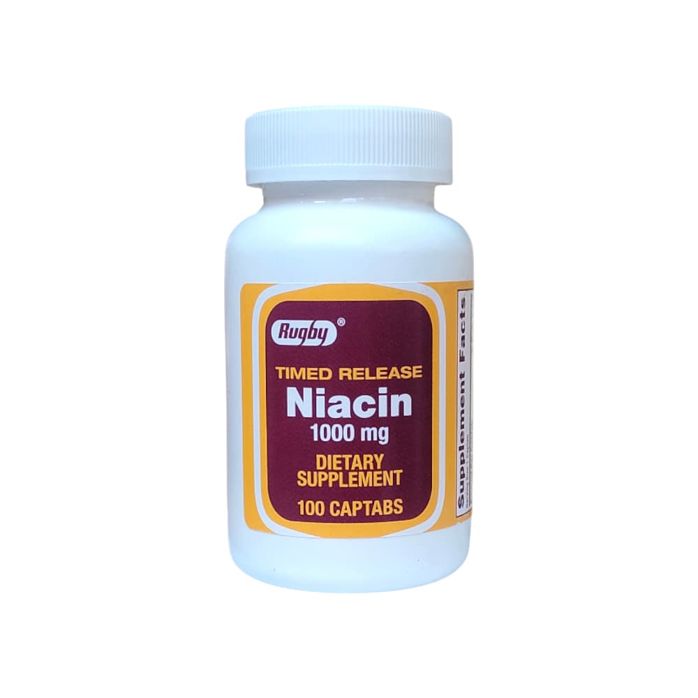 Niacina 1000 mg Rugby (100 tabletas) - Miniatura 4