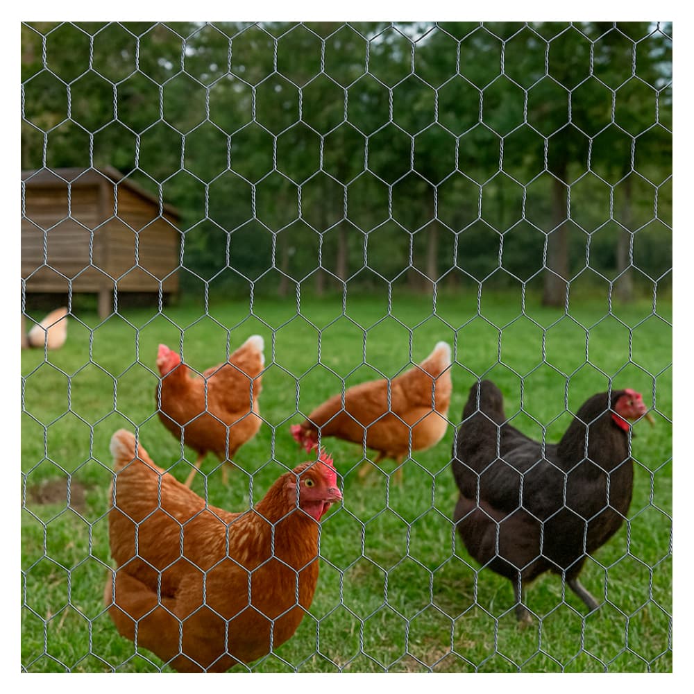 Malla hexagonal galvanizada 1/2" de apertura 1 m x 50 m Vonder - Miniatura 4