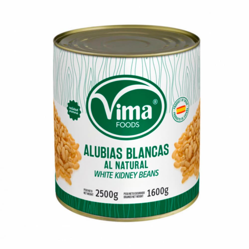 Alubias blancas Vima Foods (2.5 kg / 5.51 lb) - Imagen 1