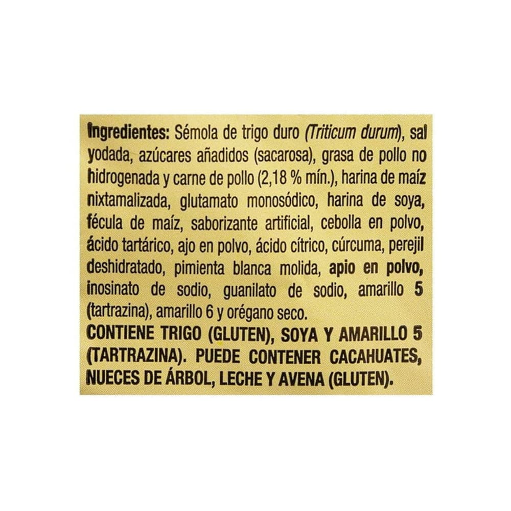 Sopa de pasta fideo con sabor a pollo Great Value (95 g / 3.35 oz) - Miniatura 4