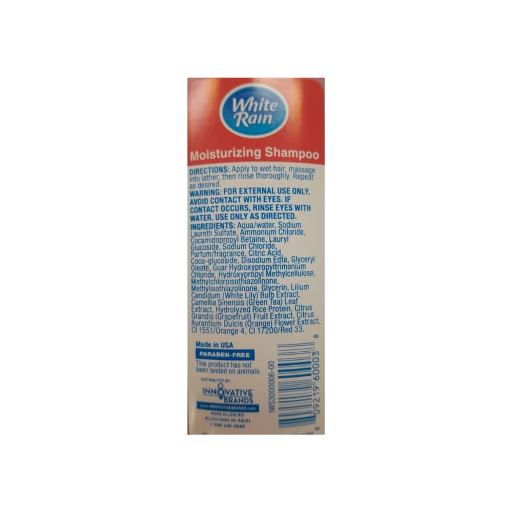 Shampoo hidratante de cítricos energizantes White Rain (443 ml / 15 fl oz) - Miniatura 2