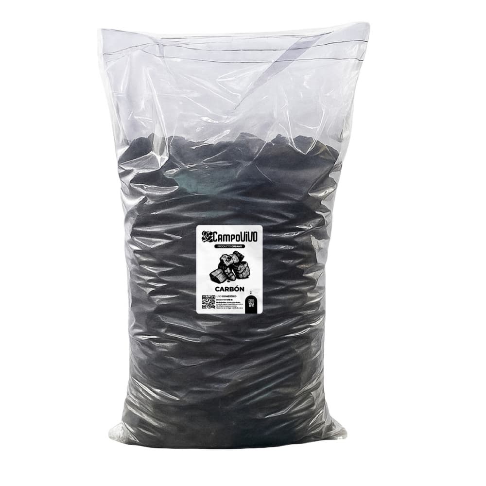 Carbón vegetal Campo Vivo (10 kg / 22 lb) - Imagen 1