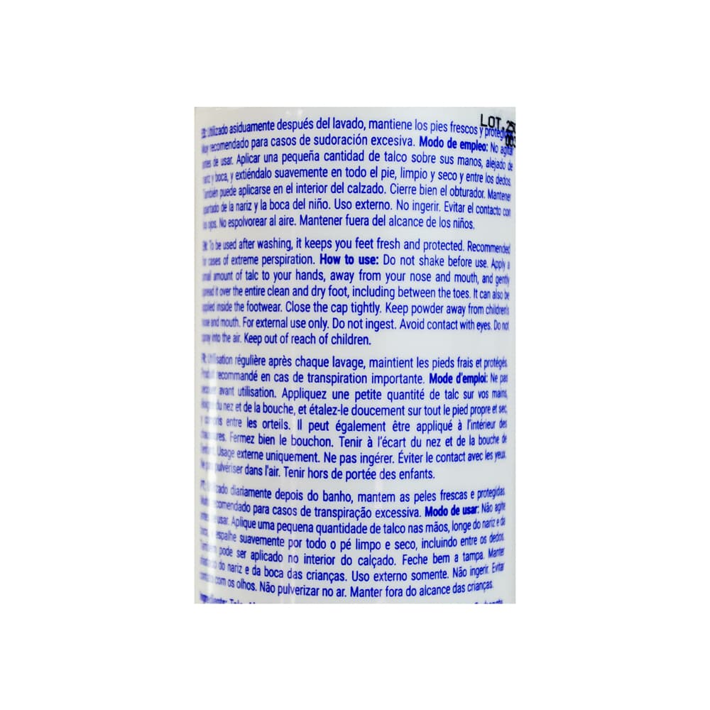 Talco especial para pies S'nonas (100 g / 3.52 oz) - Miniatura 3