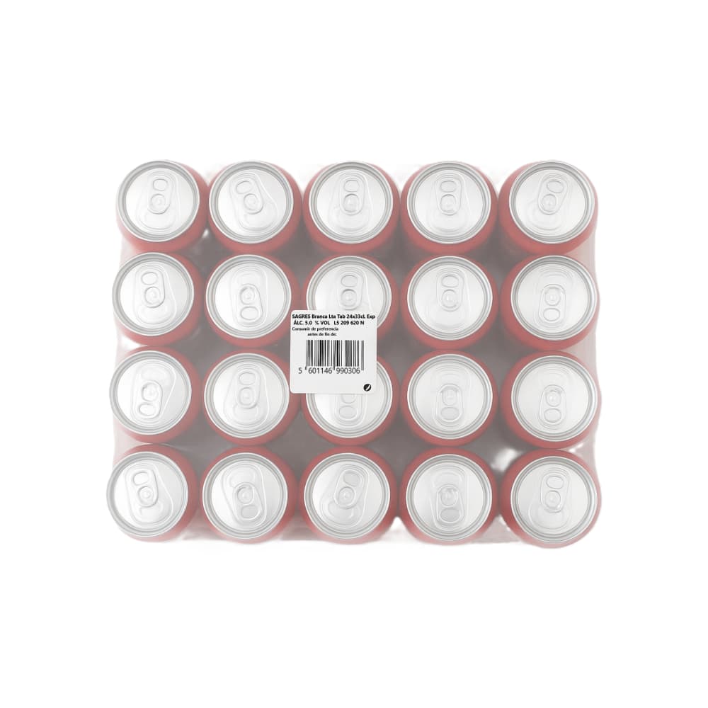 Caja de cerveza importada Sagres (24 x 330 ml) - Miniatura 2