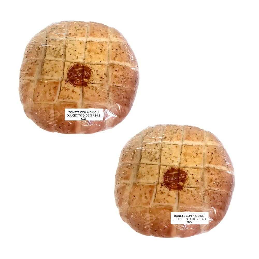 Bonete con ajonjolí Dulcecito (2 x 400 g / 14.1 oz) - Imagen 1