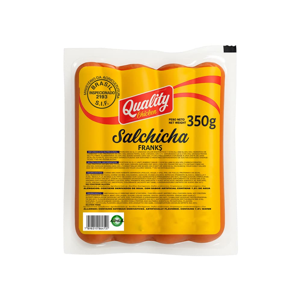 Combo Kit de Fiesta Instantánea: Cerveza Parranda (6x1500ml) +  4 paquetes de Snacks  Pikaitos (60 g / 2.12 oz) sabores: queso, cebolla, BBQ, cerdo + 1 Salchicha de pollo Quality Chicken (350 g / 12.35 oz) + 1 Salchichas de pollo Perdix (340 g / 12 oz) + 1 Galletas saladas Victoria Garden (454 g / 16 oz). - Miniatura 3