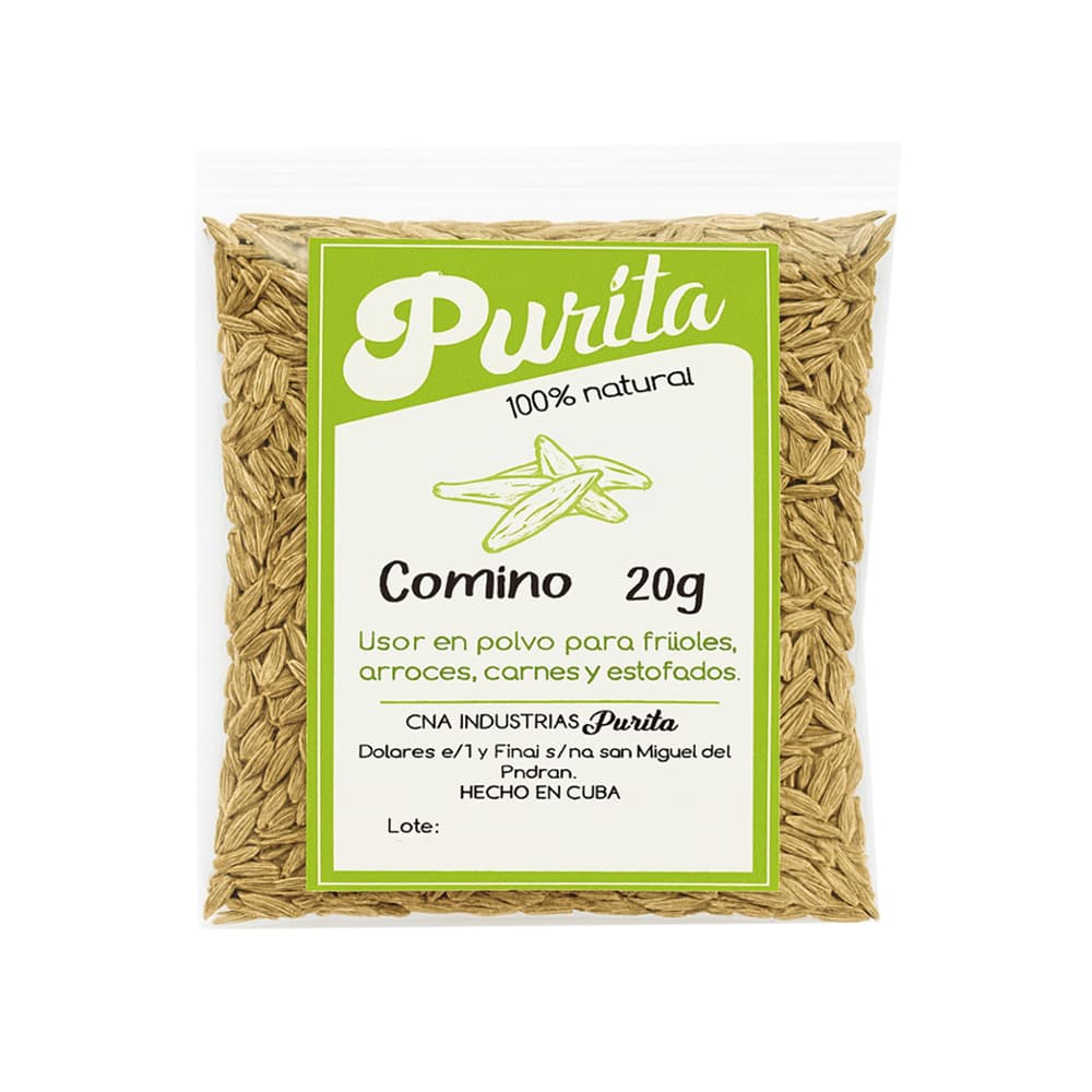 Comino en grano Purita (20 g) - Imagen 1