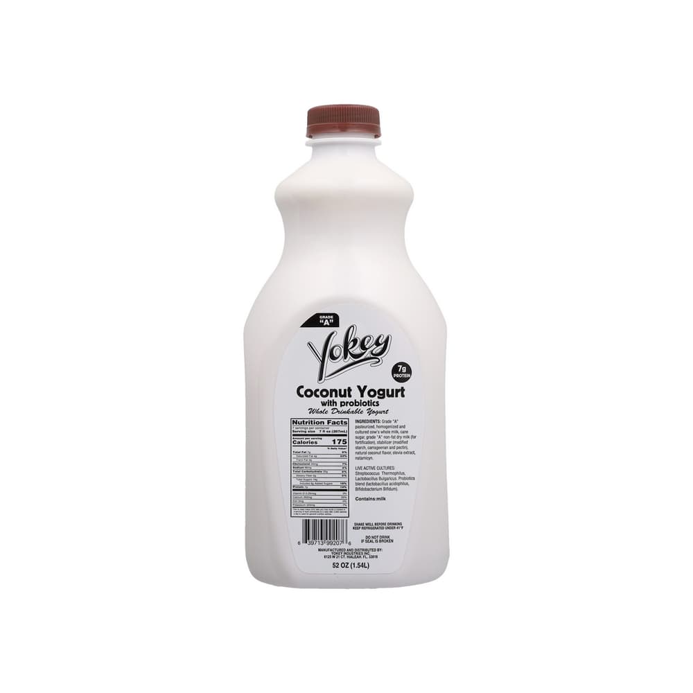 Yogurt de coco con probióticos Yokey (1.54 L) - Miniatura 2