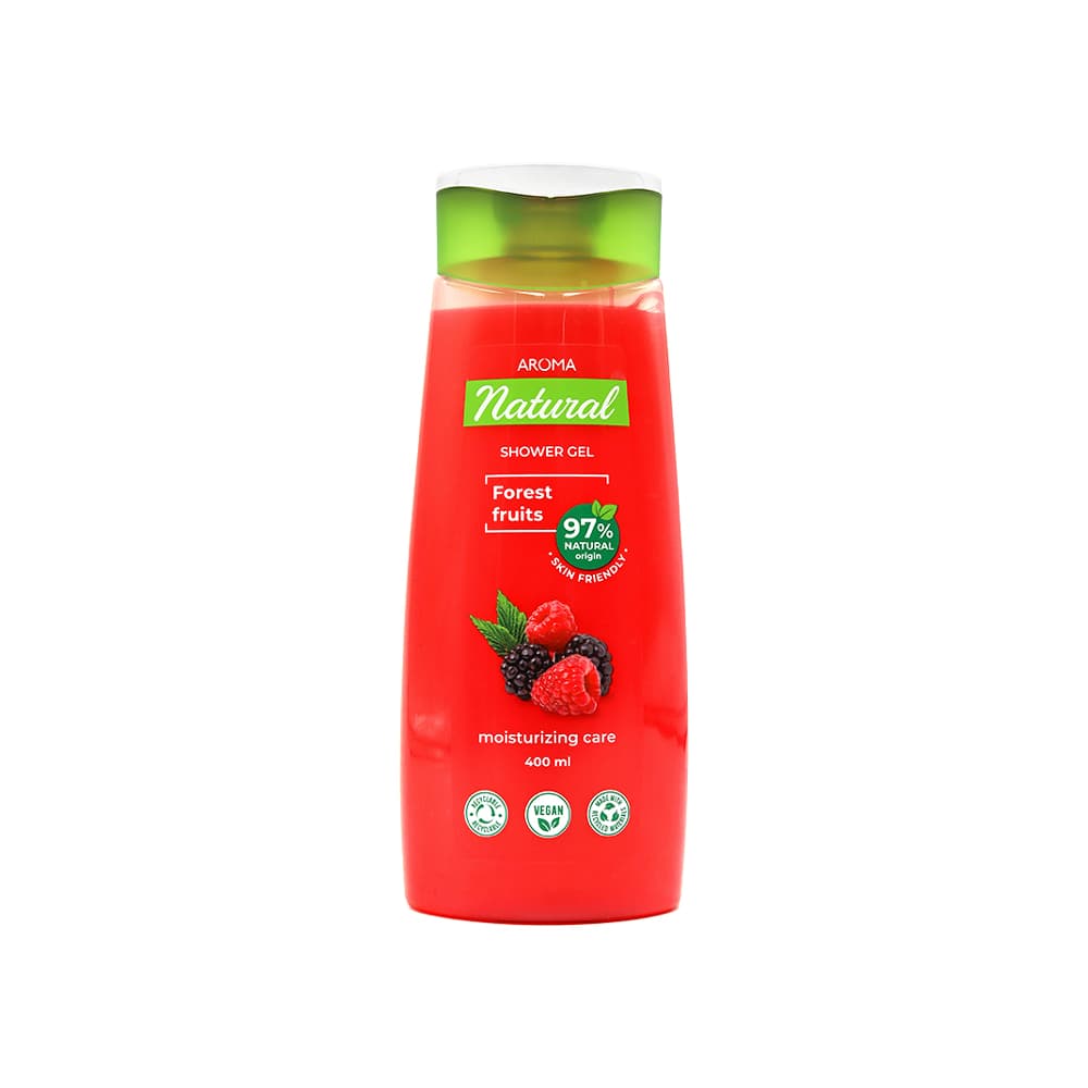 Gel de baño frutos del bosque Aroma Natural (400 ml) - Imagen 1