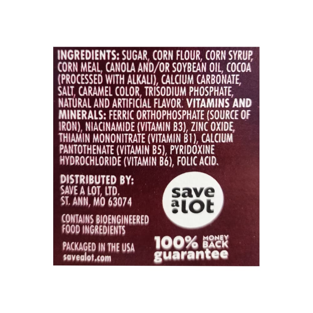 Cereal de maíz con sabor a chocolate endulzado natural y artificialmente Kiggins (326 g / 11.5 oz) - Miniatura 7
