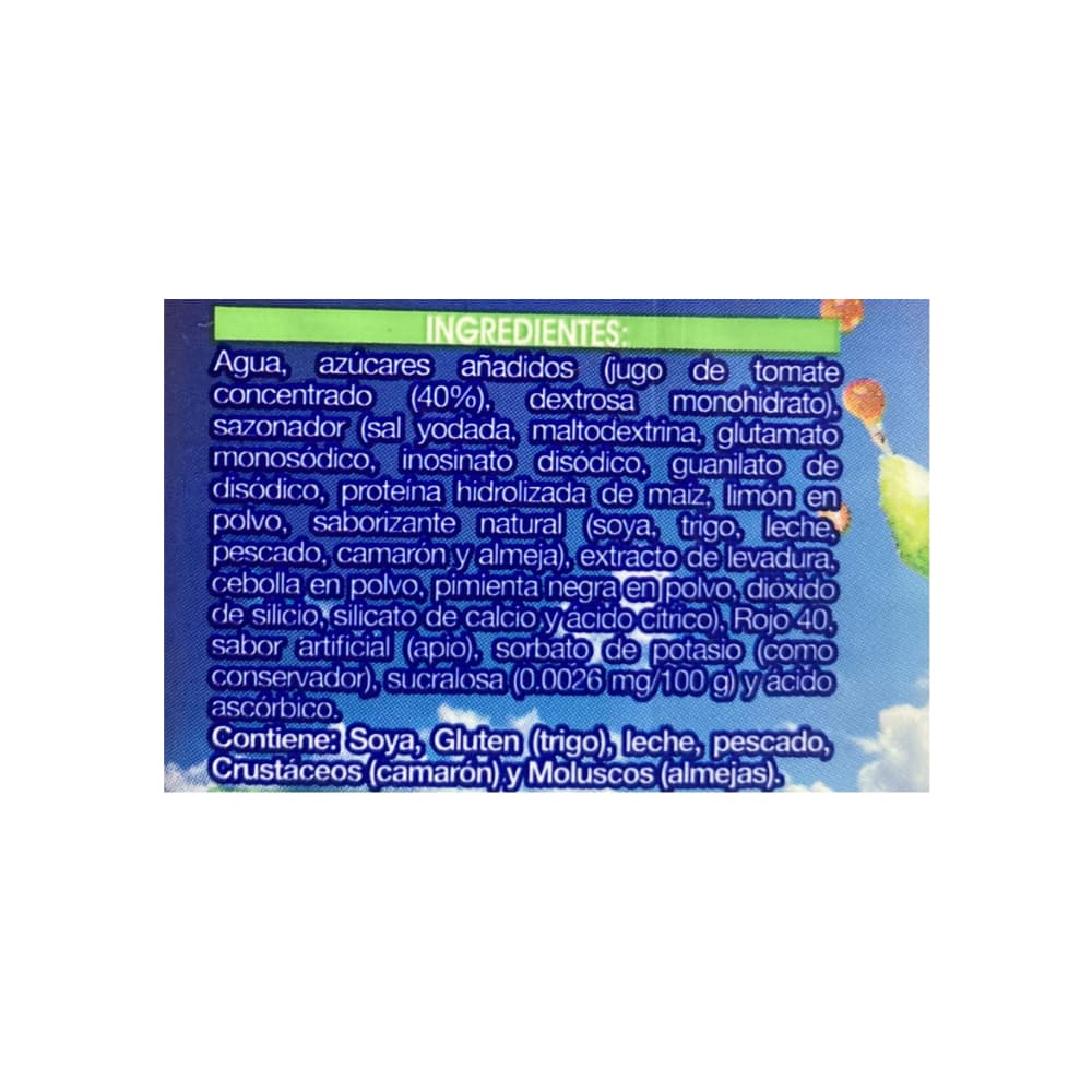 Cóctel de tomate y almejas Koctelazzo (473 ml) - Miniatura 4