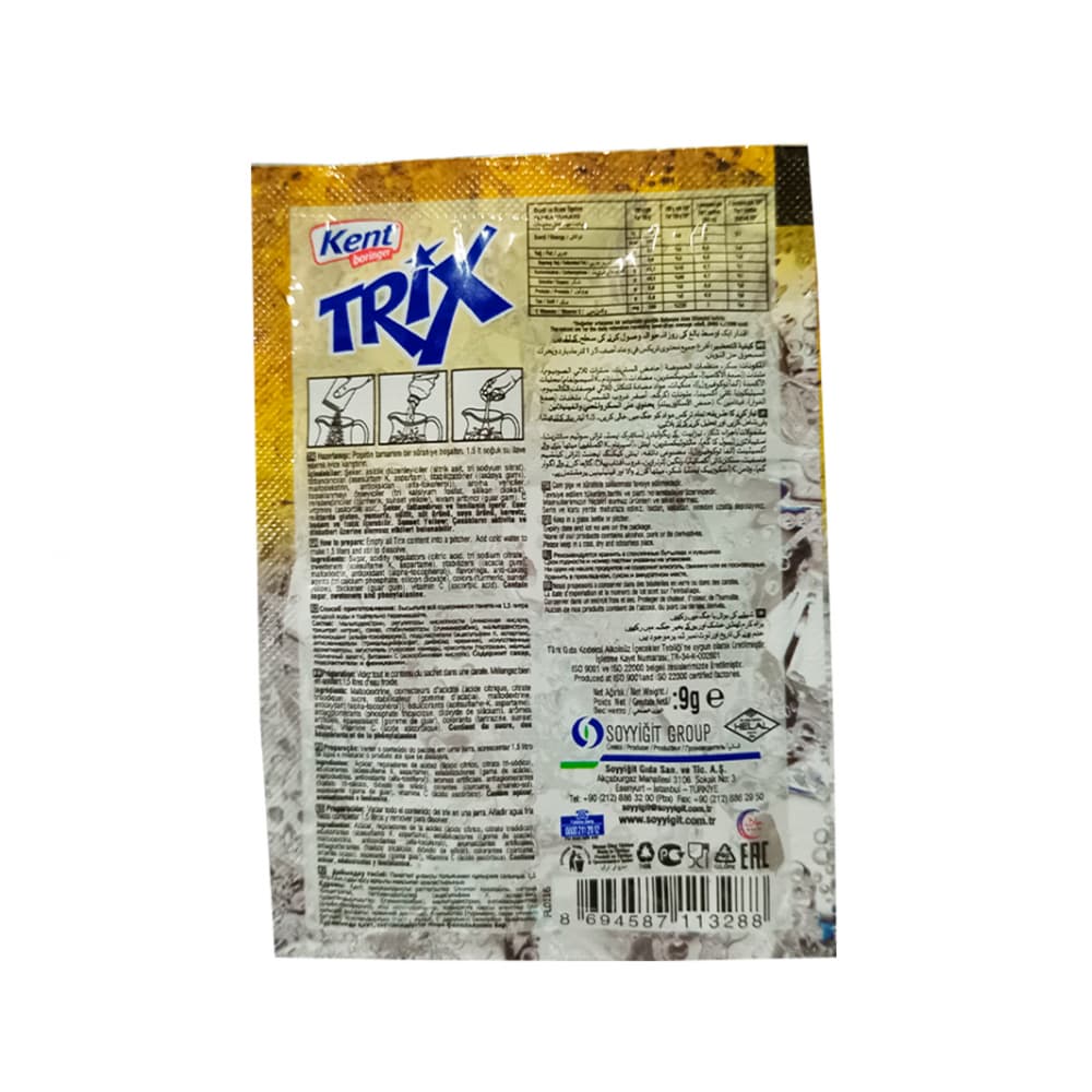 Caja de refresco en polvo sabor piña Trix (24 x 9 g) - Miniatura 3
