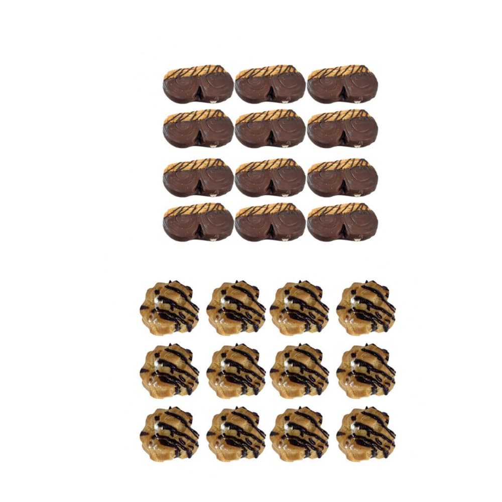 Combo Dulcecitos: Leonesa de chocolate + Palmera con chocolate - Imagen 1