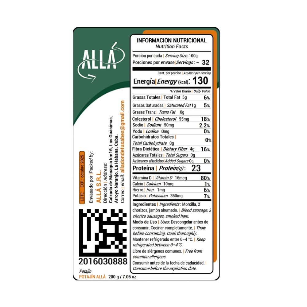 Potajín Allá (200 g / 7.05 oz) - Miniatura 3