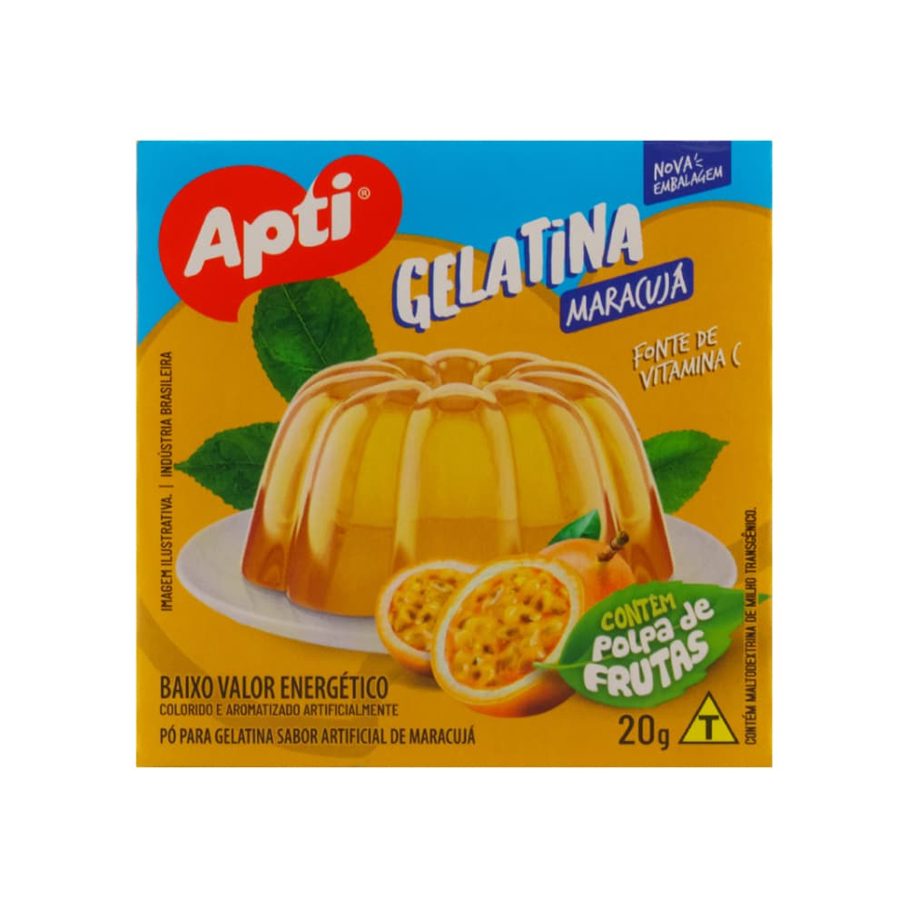 Gelatina sabor maracuyá (3 x 20 g / 0.7 oz) - Miniatura 2
