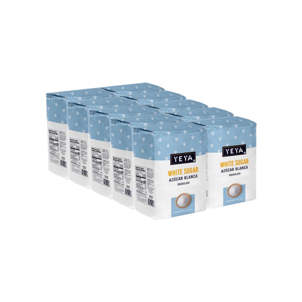 Azúcar blanca granulada Yeya (10 x 1 kg / 2.2 lb) - Imagen 1