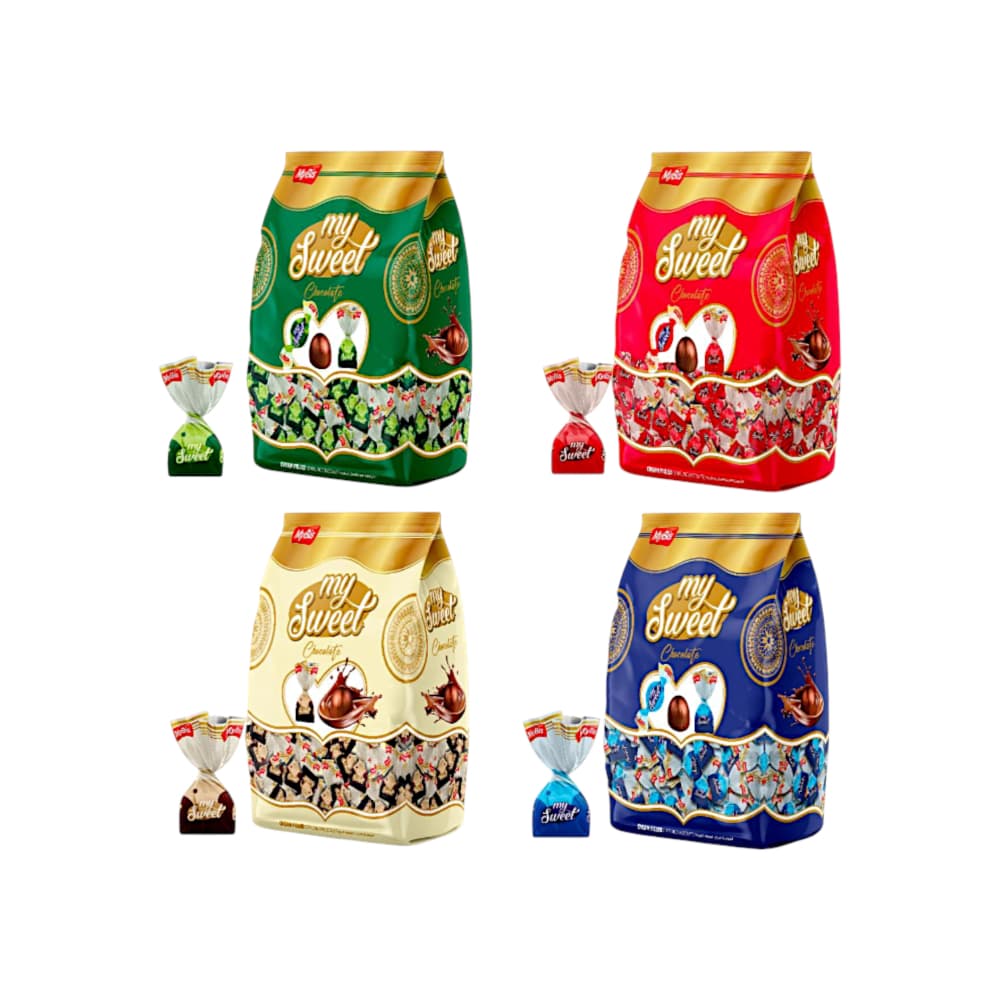 Chocolates rellenos con crema de avellanas My Sweet MyBis (900 g / 1.98 lb) - Miniatura 4