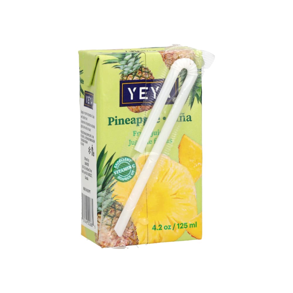 Jugo de frutas sabor piña YEYA (125 ml / 4.2 oz) - Imagen 1