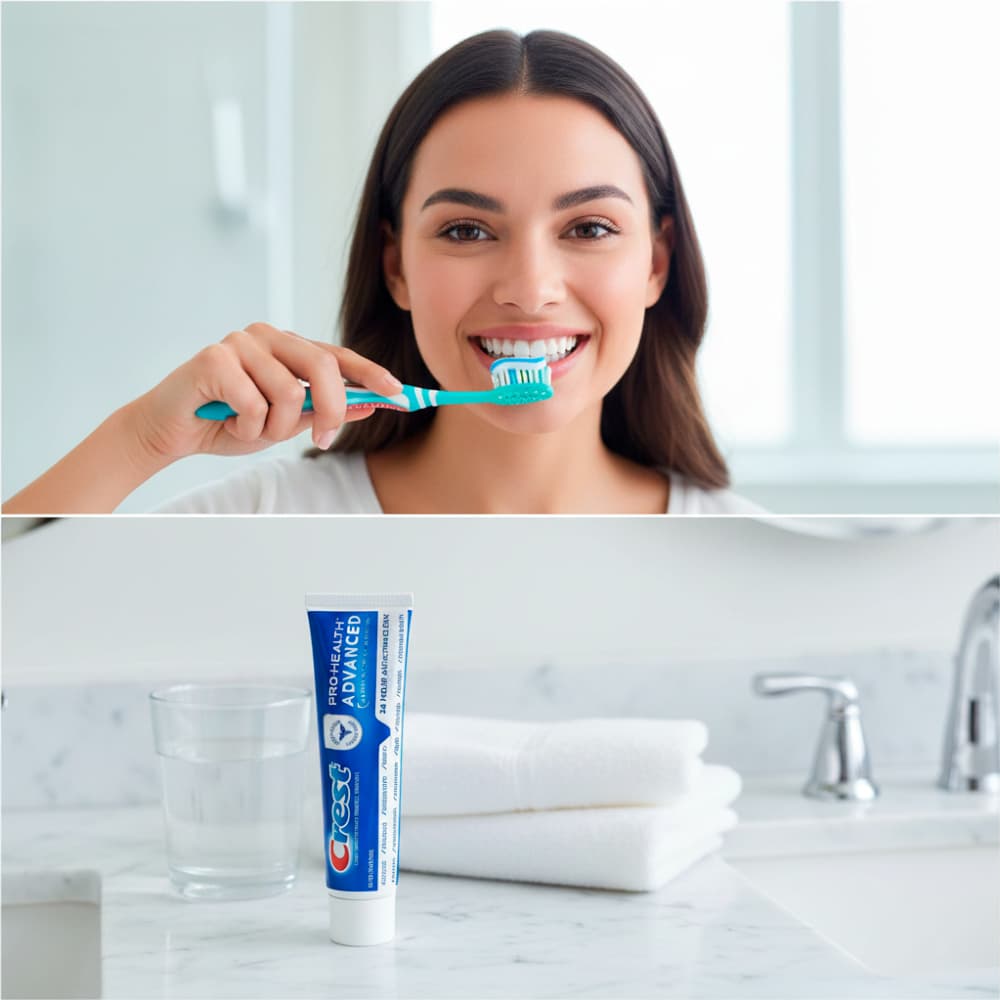 Pasta dental con flúor anticaries Pro-Health advanced Crest (164 g / 5.8 oz) - Miniatura 4