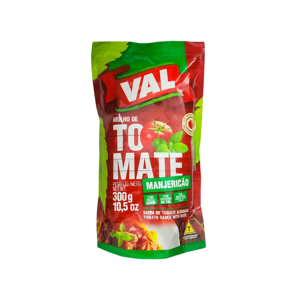 Salsa de tomate albahaca Val (300 g / 10.5 oz) - Imagen 1