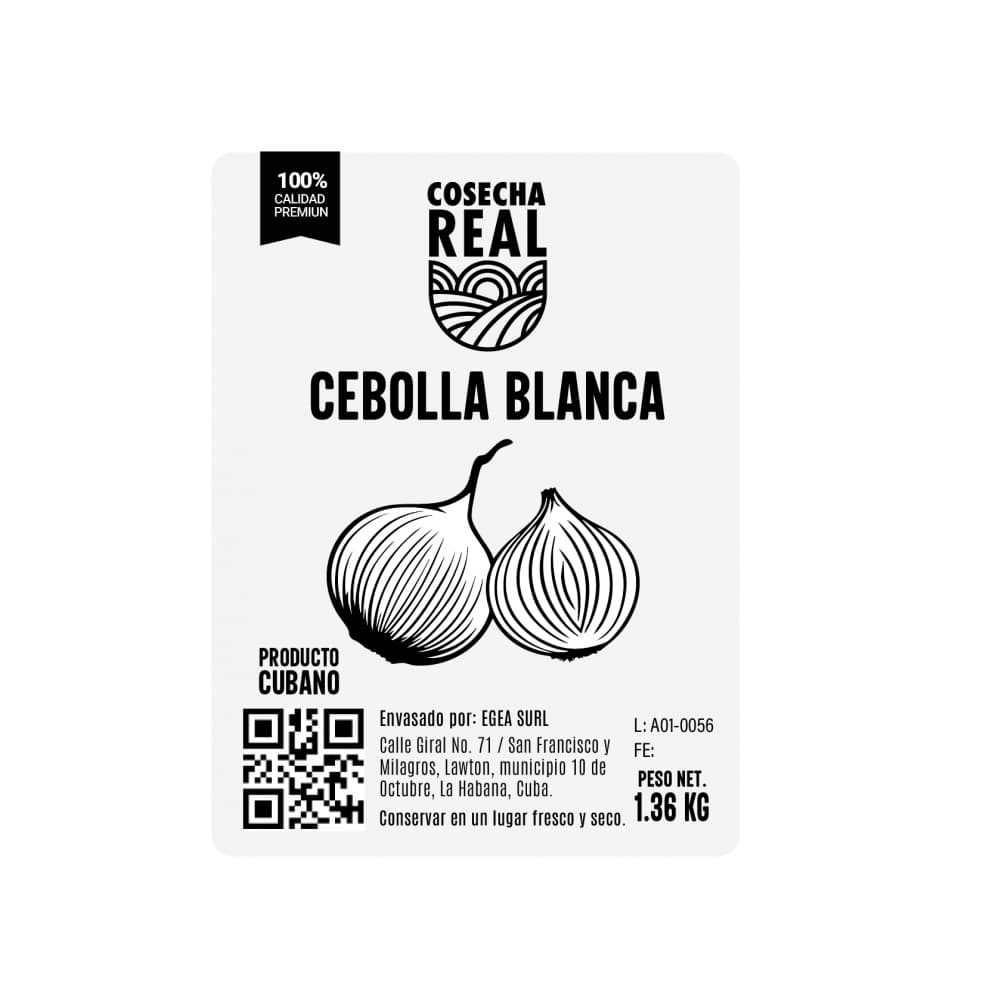 Cebolla blanca Cosecha Real (1.36 kg / 3 lb) - Miniatura 3