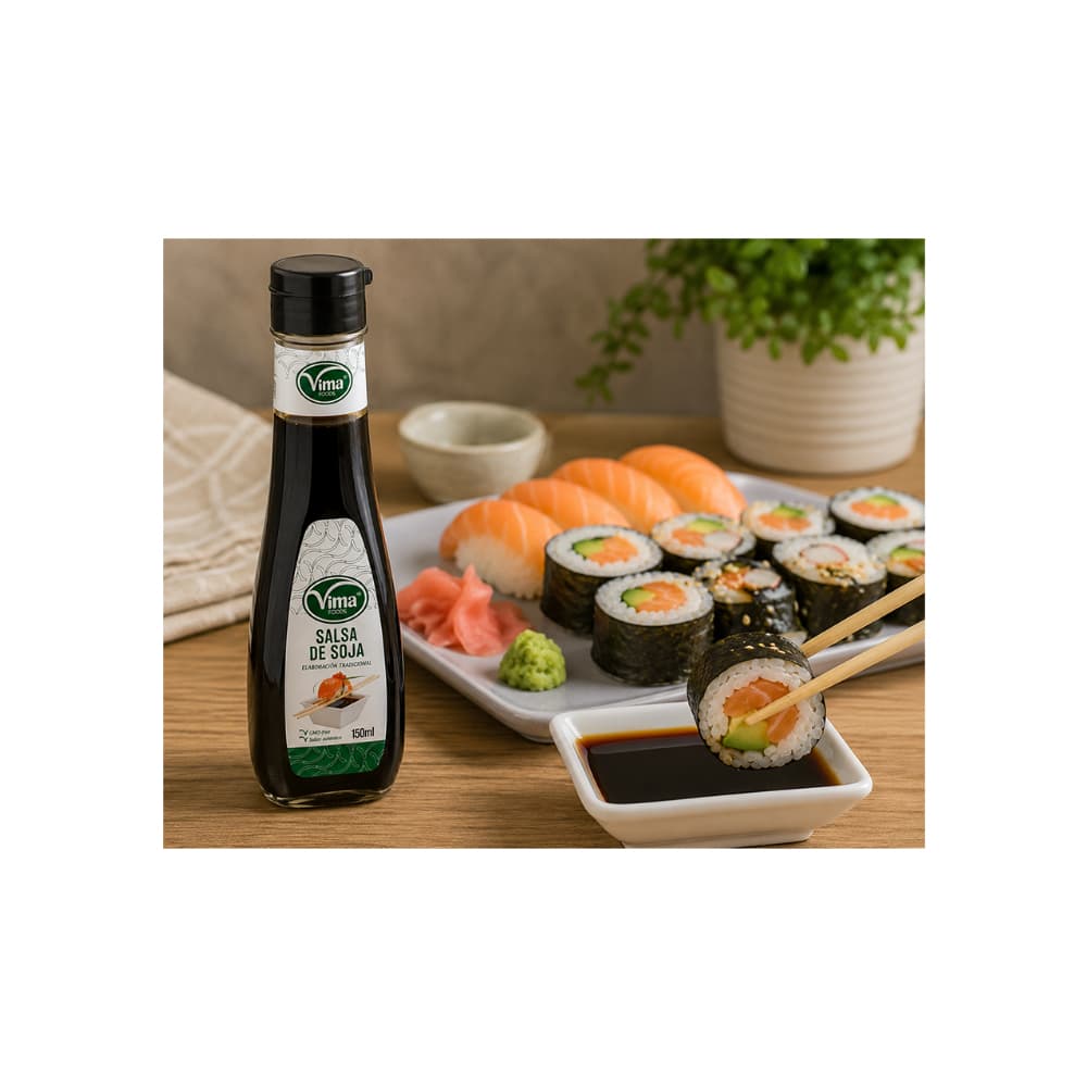 Salsa de soja Vima Foods (150 ml) - Miniatura 4