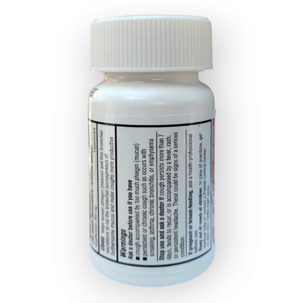 Guaifenesina 200 mg Major (100 tabletas) - Miniatura 3