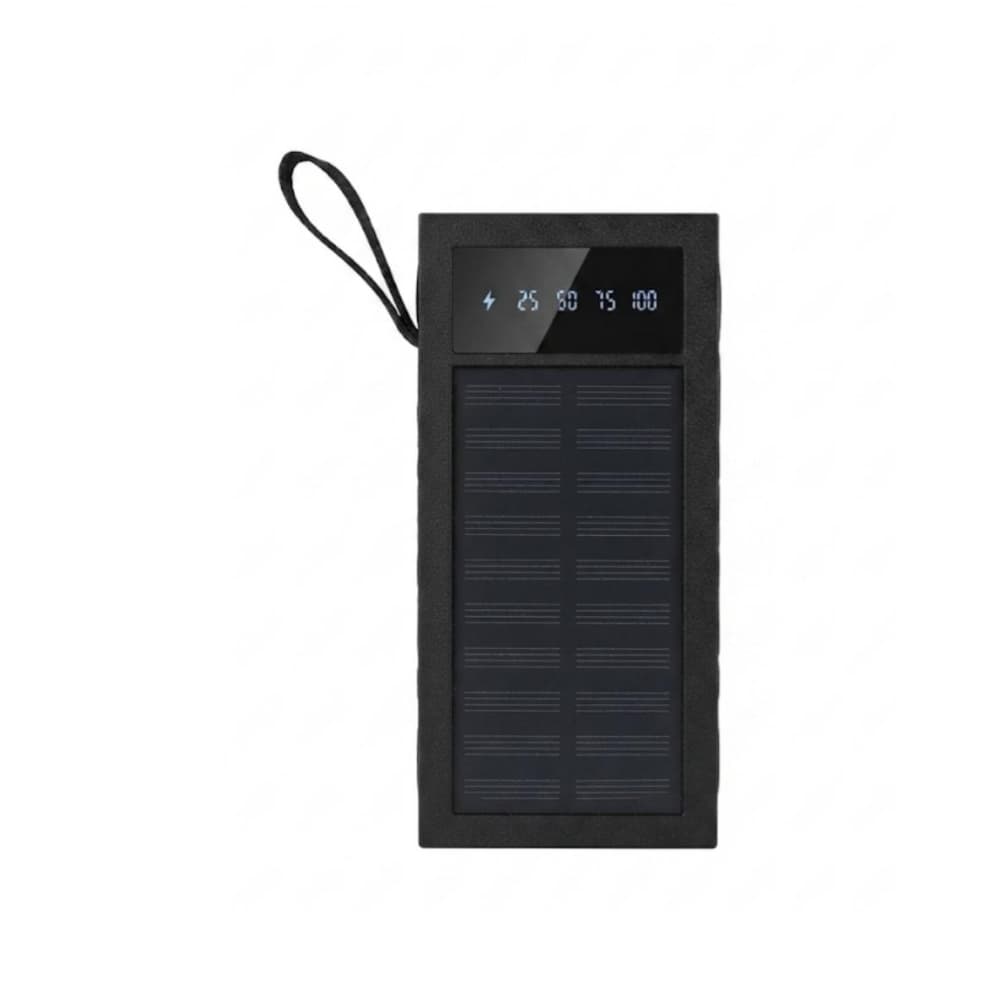 Banco de energía portátil de 20 000 mAh con panel solar XL Soluciones - Miniatura 2