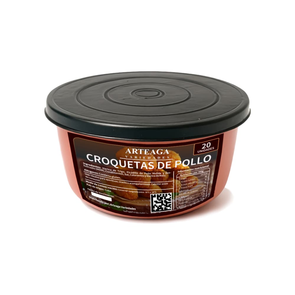 Croquetas de pollo Arteaga variedades (276.70 g / 9.8 oz) - Imagen 1