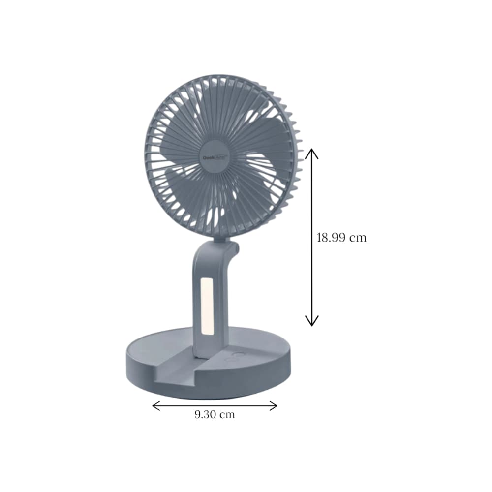 Ventilador plegable recargablede 7" GeekAire F-100 - Miniatura 4
