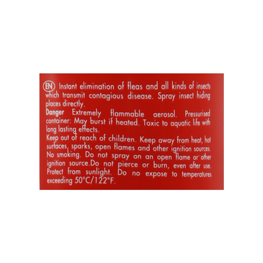 Insecticida aerosol multi insectos Rojo Arrixaca (600 ml) - Miniatura 3
