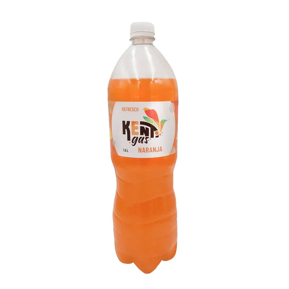 Refresco gaseado naranja Kenti (1.5 L) - Imagen 1