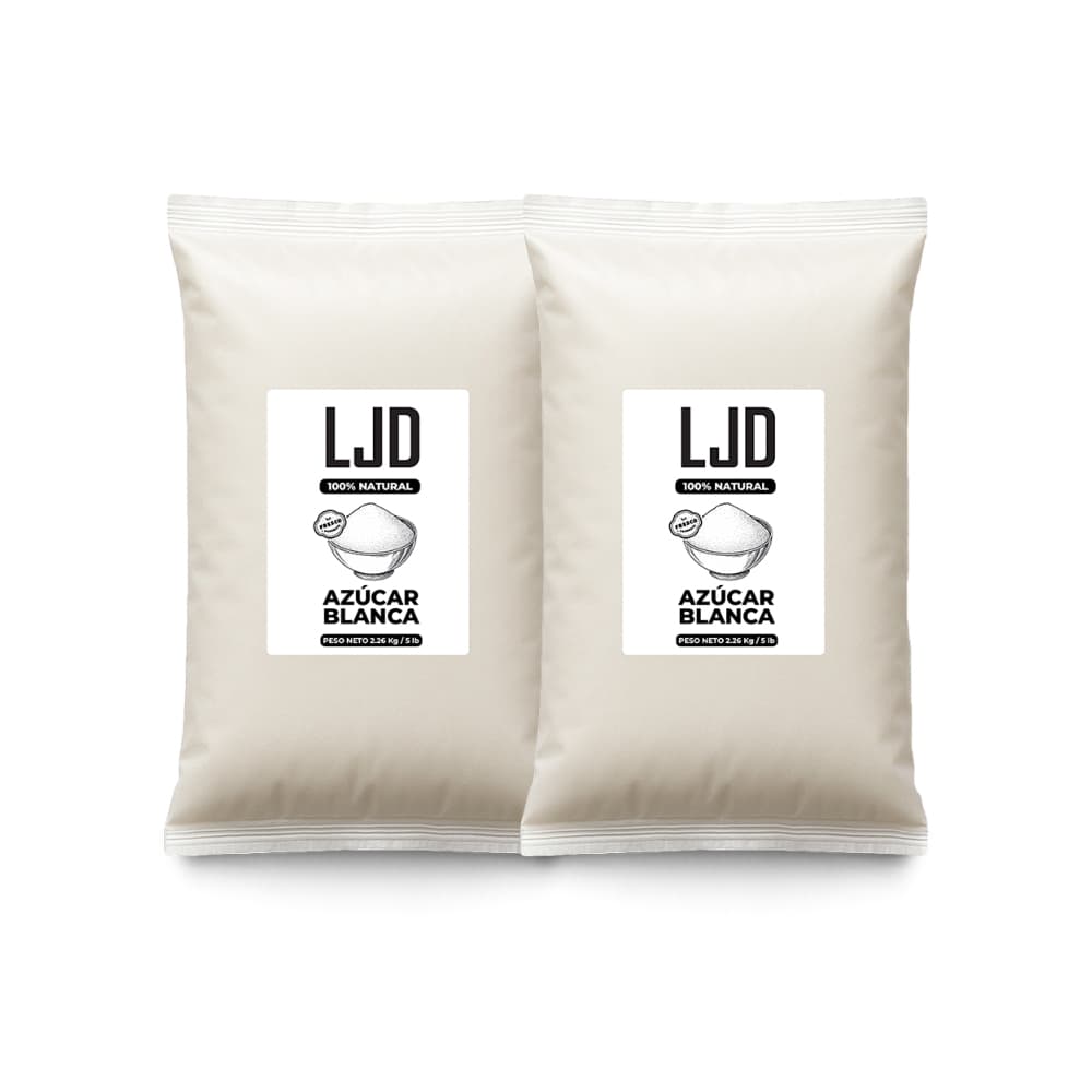Azúcar blanca LJD (2 x 2.26 kg / 5 lb) - Imagen 1