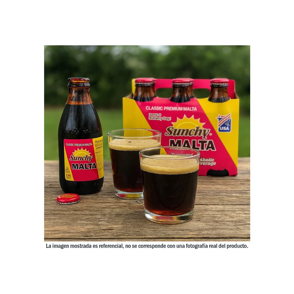 Combo de galletas dulces de chocolate + malta en botella (six pack) - Miniatura 2
