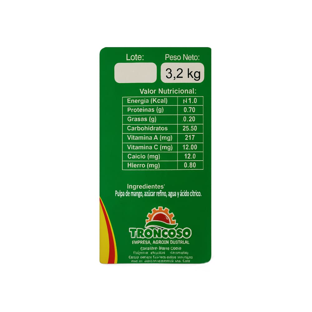 Mermelada de mango La Pinareña (3.2 kg / 7.05 lb) - Miniatura 2