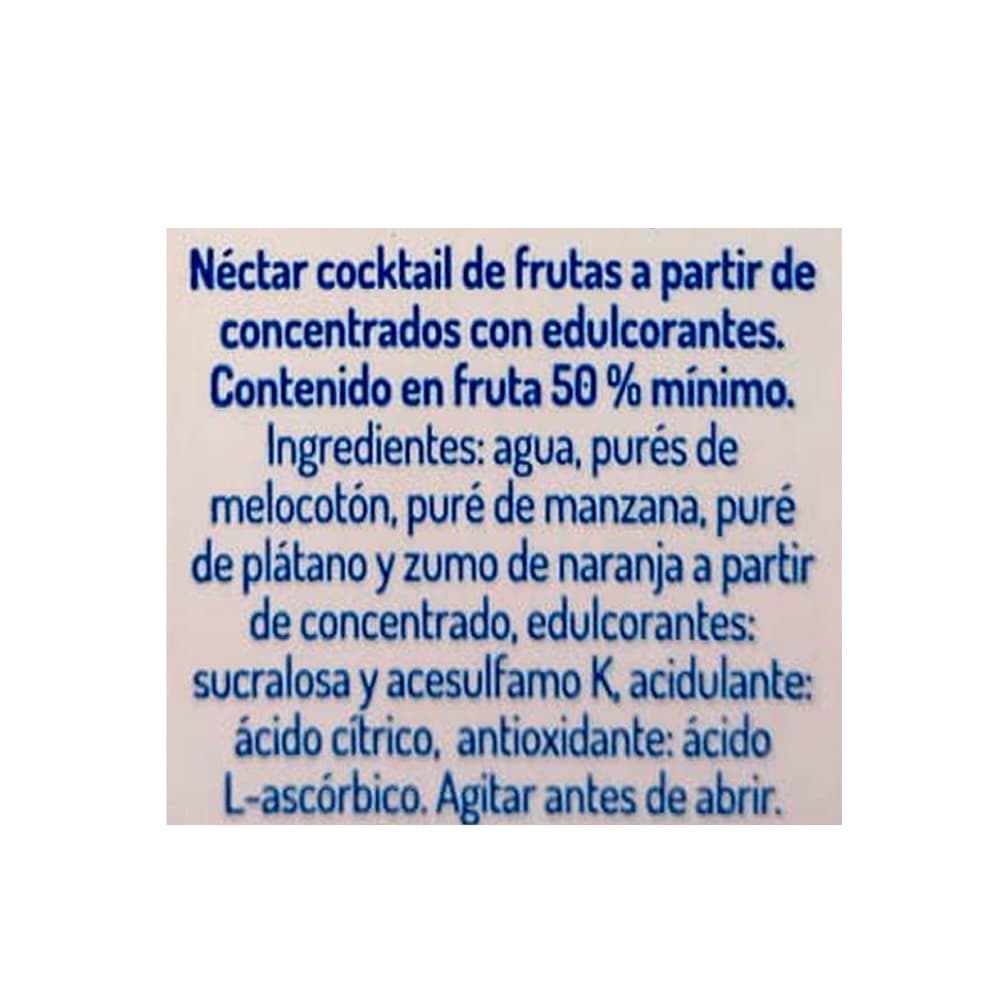 Jugo de coctel de frutas Bruna (1 L) - Miniatura 4