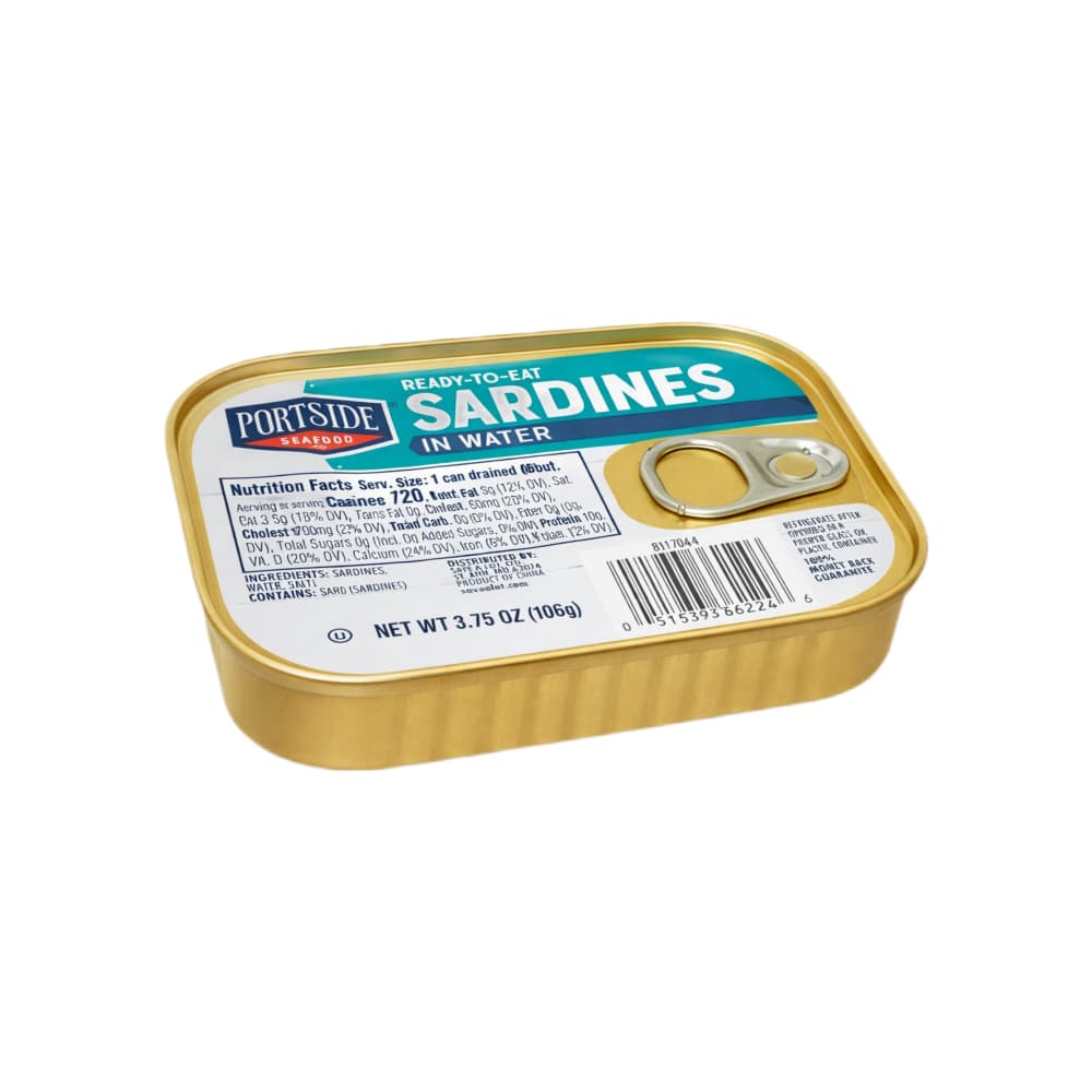 Sardinas en agua Portside (106 g / 3.75 oz) - Miniatura 1