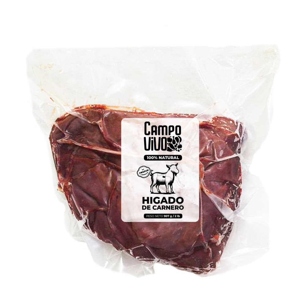 Hígado de carnero Campo Vivo (907 g / 2 lb) - Miniatura 2