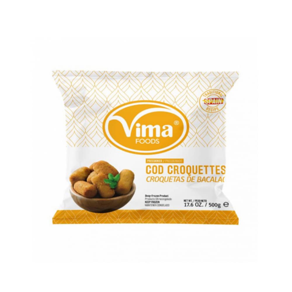 Croquetas de bacalao casera Vima Foods (500 g / 1.1 lb) - Imagen 1