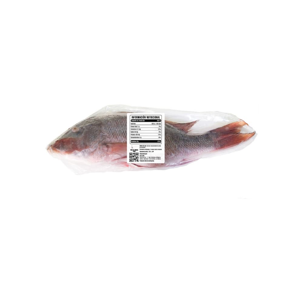 Pescado pargo entero Cosecha Real (4.5 kg / 9.92 lb) - Miniatura 4