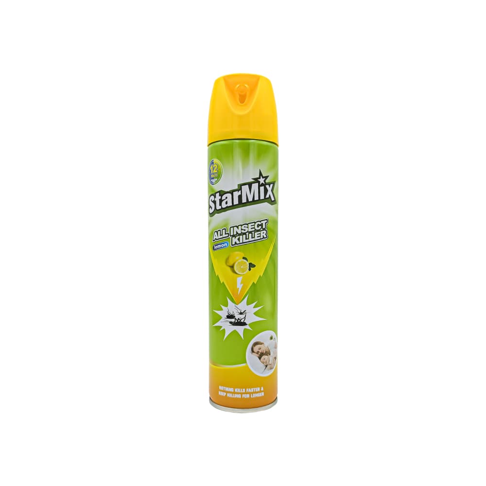 Aerosol insecticida total con aroma a limón Starmix (300 ml) - Miniatura 1