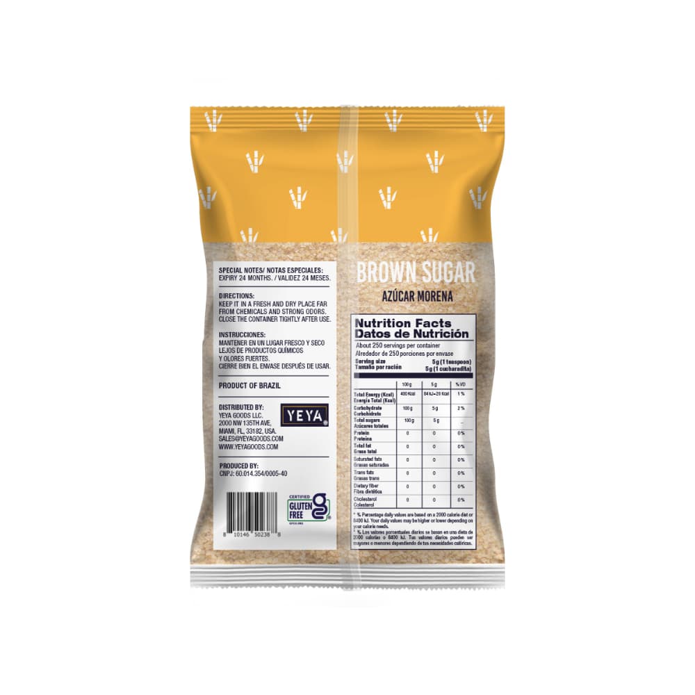 Azúcar morena Yeya (3 x 1 kg / 2.2 lb) - Miniatura 3
