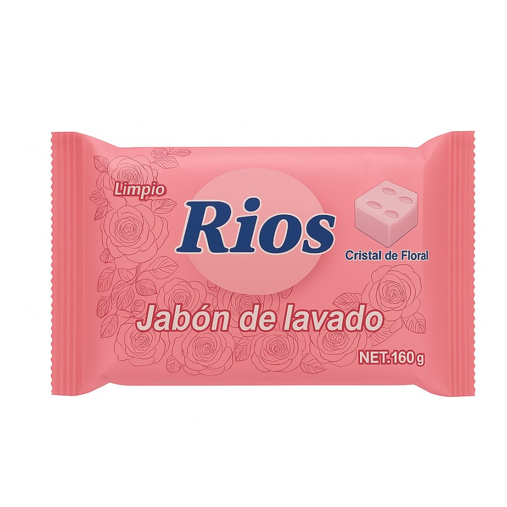 Jabón de lavado floral Rios (160 g / 5.64 oz) - Imagen 1